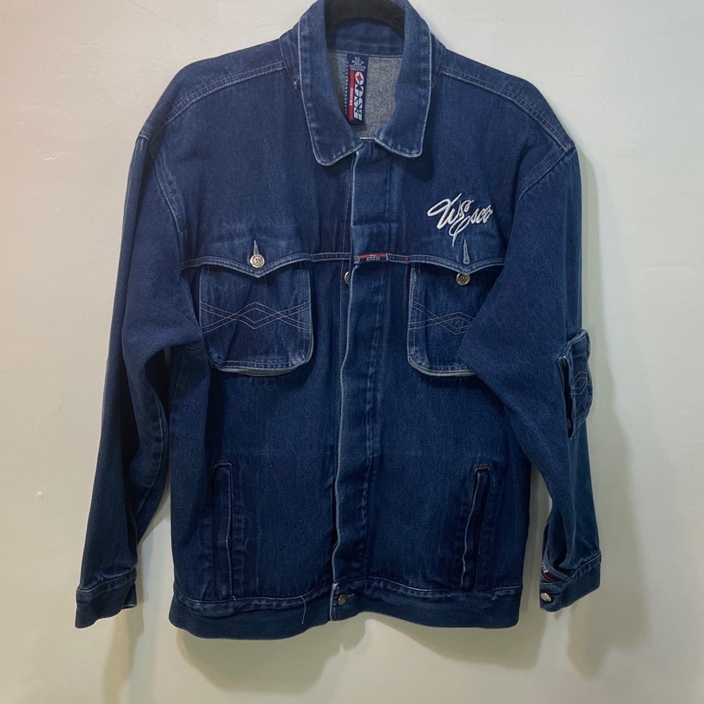 Willie Esco, Vintage,Blue Denim, Men’s,Long Sleeve Jacket.Size-XL